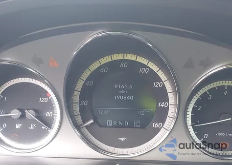 2009 Mercedes-Benz C 300 Luxury 4Matic/Sport 4Matic from USA, damaged, VIN WDDGF81X09R073925